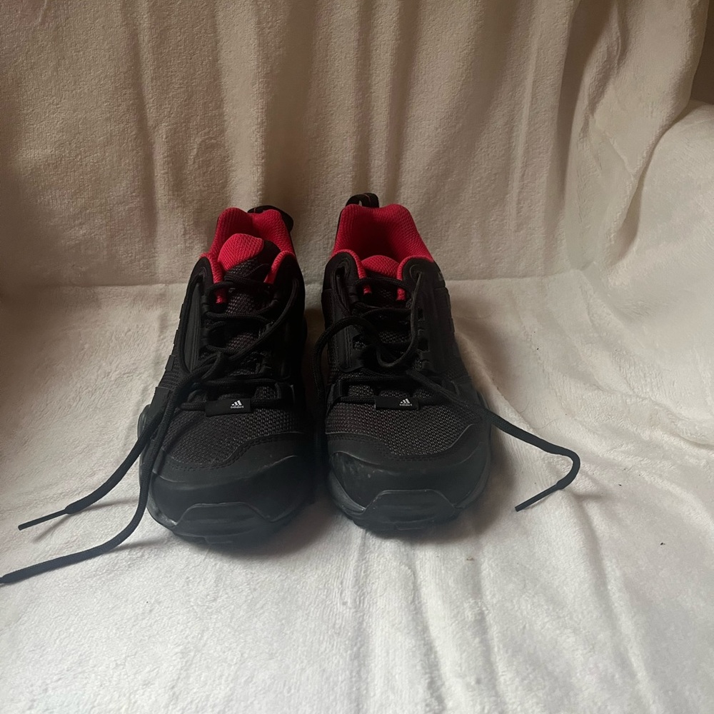 adidas Black and Pink Athletic Shoes
